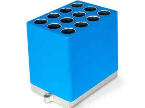 Bloco para 12 tubos de 15 mL - K80-1215