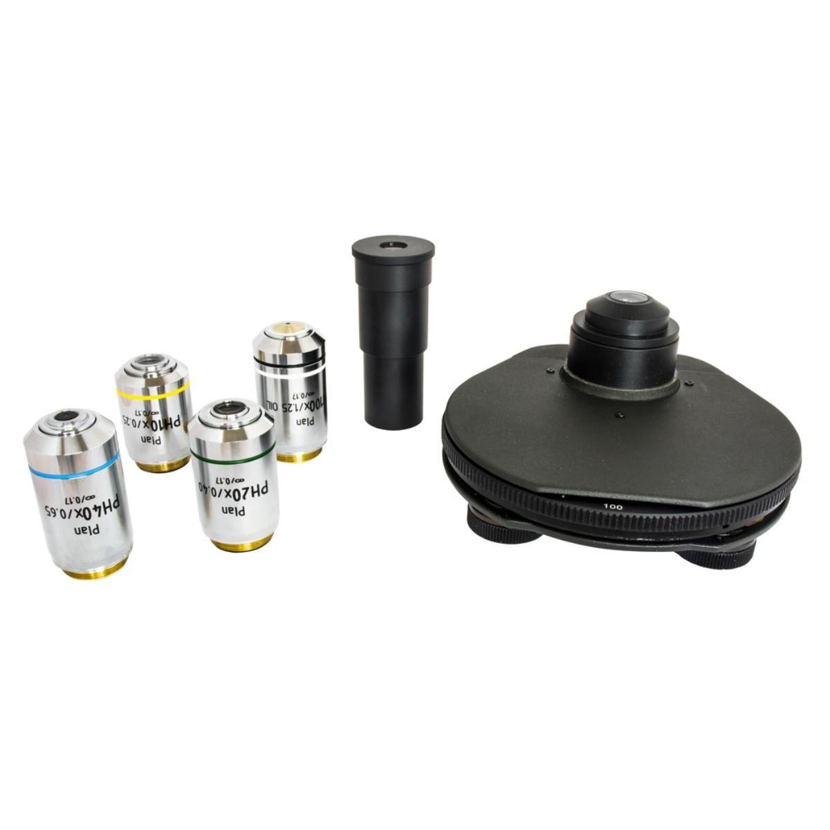 Microscópio Ótica Infinita (Uis) Binocular. - Imagem 4