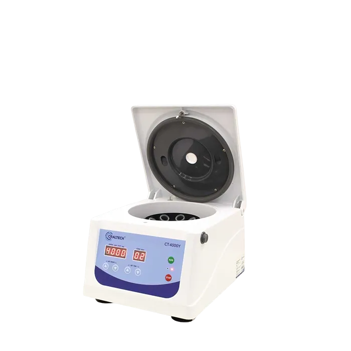 CENTRIFUGA DE BANCADA BIVOLT PARA 12 TUBOS DE 10 A 15ML CRALTECH